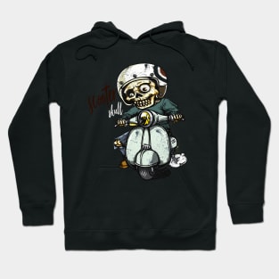 Skull Scooter Style Hoodie